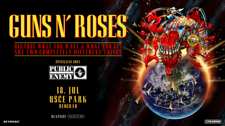 Prolaznici u šoku! Public Enemy neposredno pred spektakl Guns N’ Roses-a na Ušću podigli prašinu