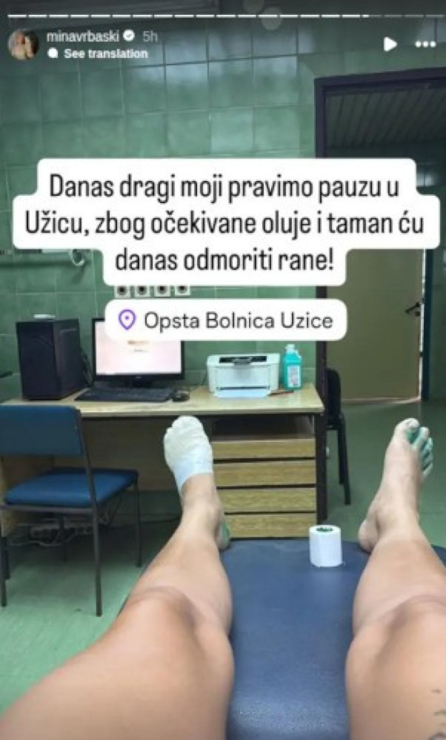 Mina Vrbaški završila u bolnici: Prekinula hodočašće sa majkom u Užicu! (FOTO)