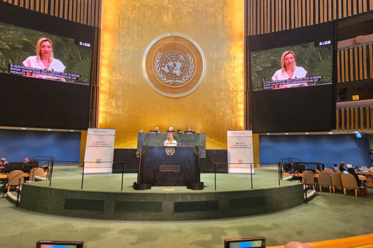 Macura u UN: Srbija ostvarila izuzetan napredak u domenu održivog razvoja