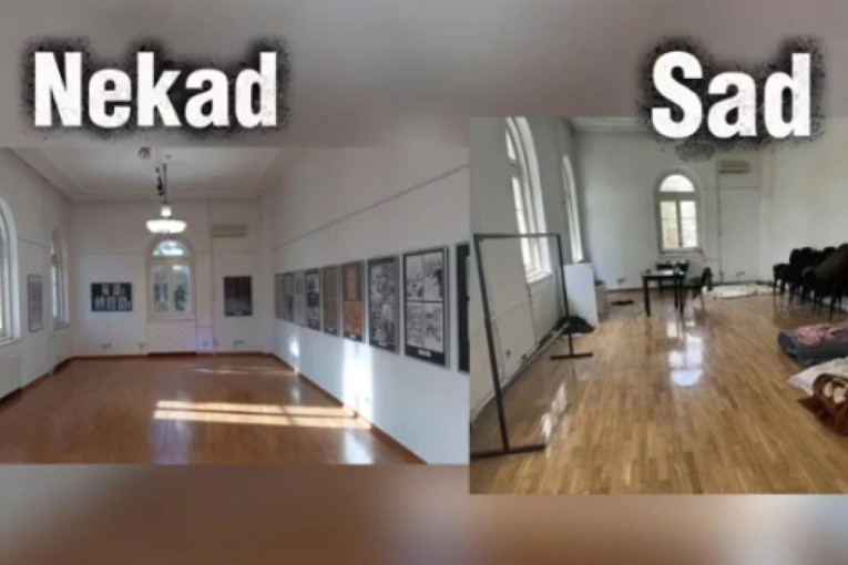 Nekad i sad: Pogledajte kako je SKC izgledao pre nego što su ga blokaderi demolirali (VIDEO)