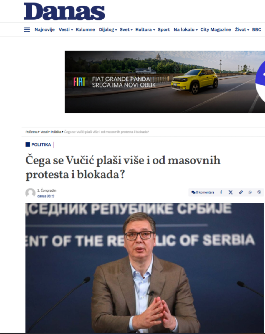 Pretili su 15. martom, pa 28. junom: Blokaderi sada imaju novi rok za rušenje Vučića!