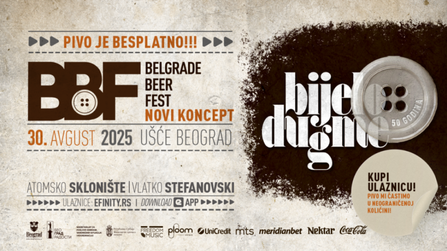 Od cenzure do najvećeg uspeha u bivšoj Jugoslaviji: Bijelo Dugme slavi 50 godina karijere na Belgrade Beer Fest-u 30. avgusta