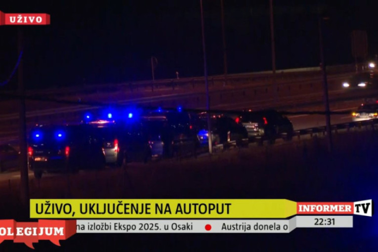 Blokaderi hoće da parališu Srbiju: Blokirali auto-put "Miloš Veliki" (FOTO/VIDEO)