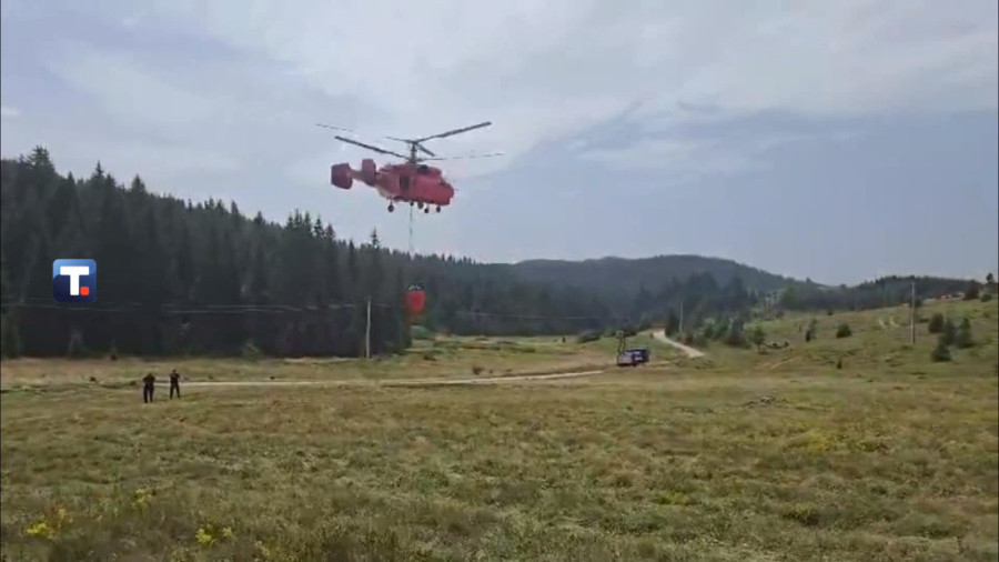 Vanredna situacija kod Priјepolja: Požar se širi ka Kamenoј Gori - podignuti helikopteri!