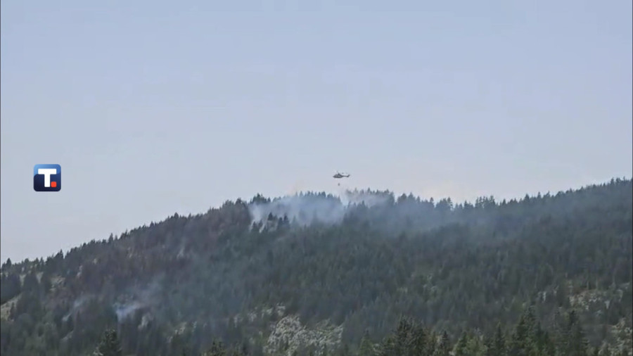 Vanredna situacija kod Priјepolja: Požar se širi ka Kamenoј Gori - podignuti helikopteri!