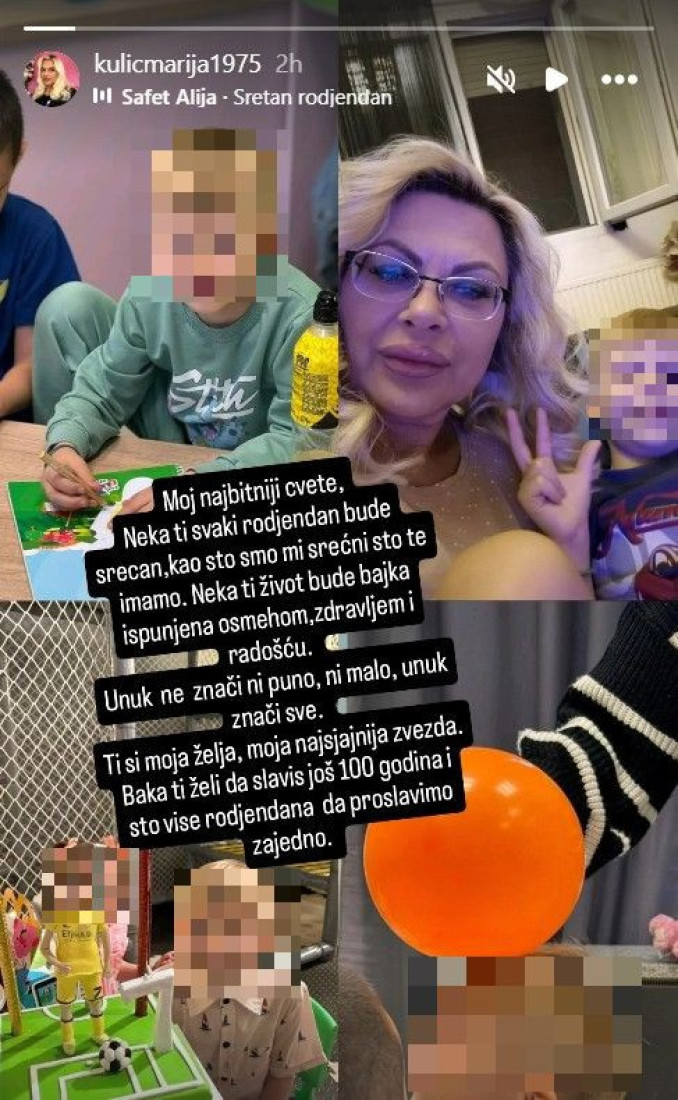 Slavlje u domu porodice Kulić! Marija nikad emotivnija zbog unuka Željka (FOTO)