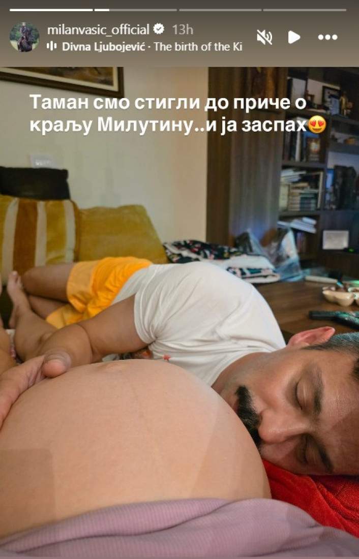 Stomak do zuba! Milan Vasić i njegova supruga broje sitno do dolaska sina (FOTO)