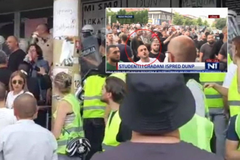 Otrov N1 se širi Novim Pazarom! Zaurlao blokader zgubidan - sad ćete da vidite kako bijemo policiju! (VIDEO)