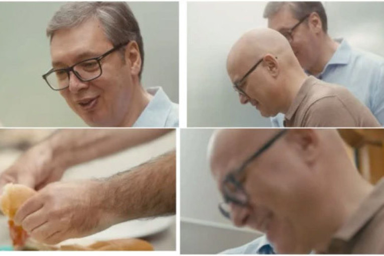 Kada Vučić i Vučević uđu u kuhinju! Ovakve ih još nismo videli (VIDEO)
