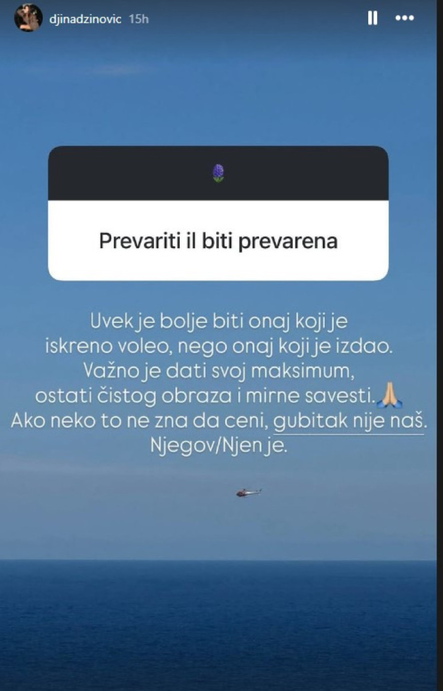 Roditelji su joj se razveli, a ovako Đina Džinović komentariše prevaru: Njene reči će vas iznenaditi!