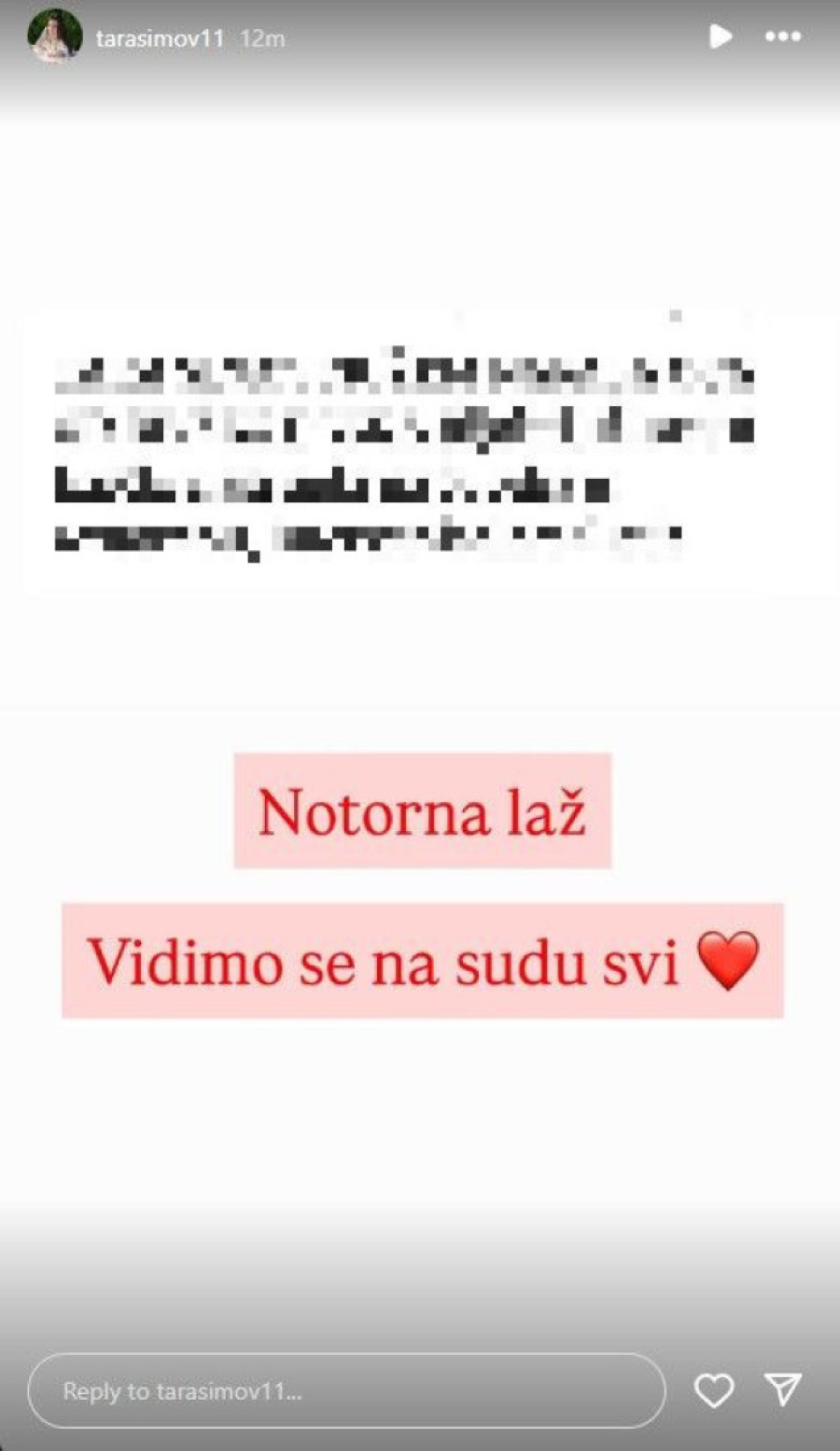 Tara Simov napala muškarca nožem? Oglasila se policija, a evo šta ona kaže!