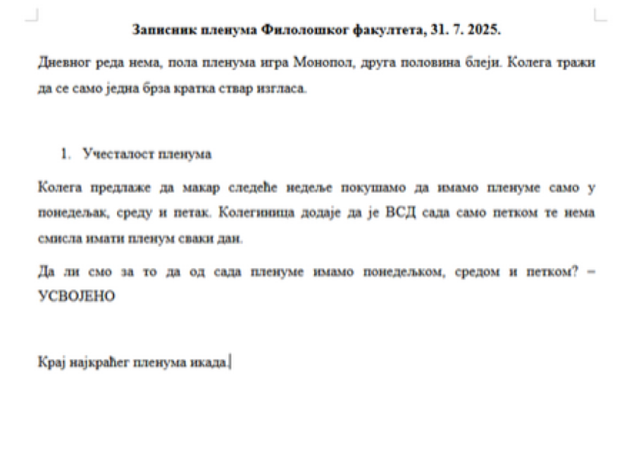 Pola plenuma igra Monopol, druga polovina "bleji"! Šok dokumenta pokazuju da su "pukli" (FOTO)