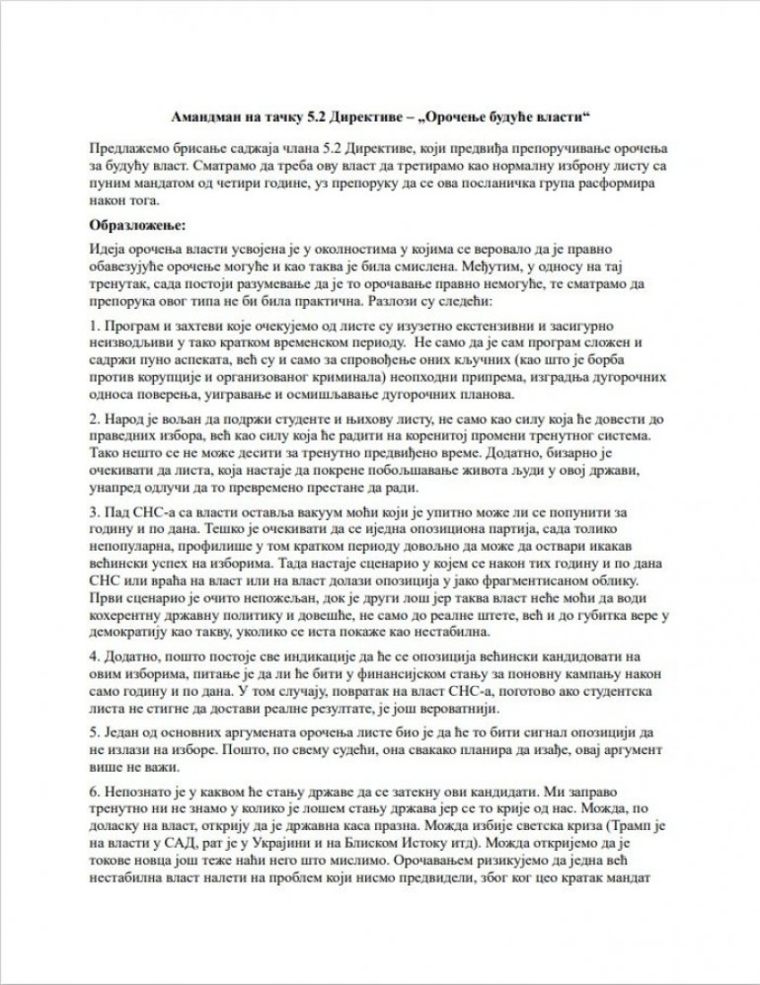 Blokaderski šamar opoziciji! Umesto privremene vlasti traže punu kontrolu do 2029. godine (FOTO)