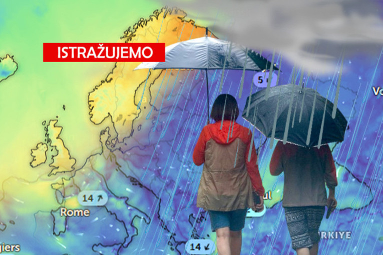 Oni umiru od vrućine, a Srbiju čekaju poplave! Klimatska ludnica, nikome se ne piše dobro! (FOTO)