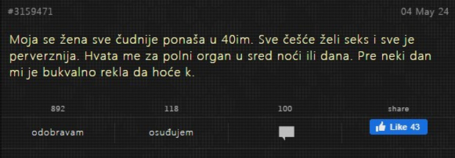 Muž otvorio dušu: Prolazim pakao u krevetu, ovo su nove ženine opasne perverzije! (FOTO)
