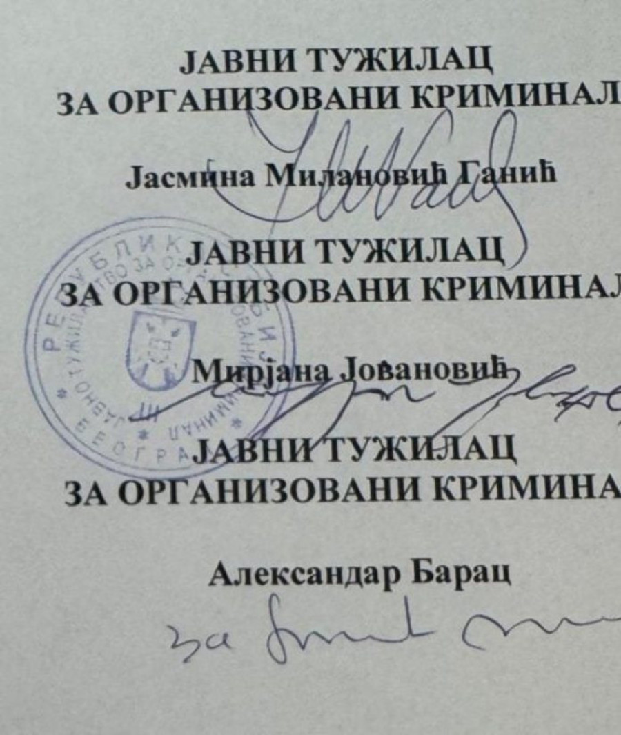 Pokušavaju da izbegnu odgovornost: Tri tužioca potpisala naredbu o sprovođenju istrage protiv Momirovića i Vesića!