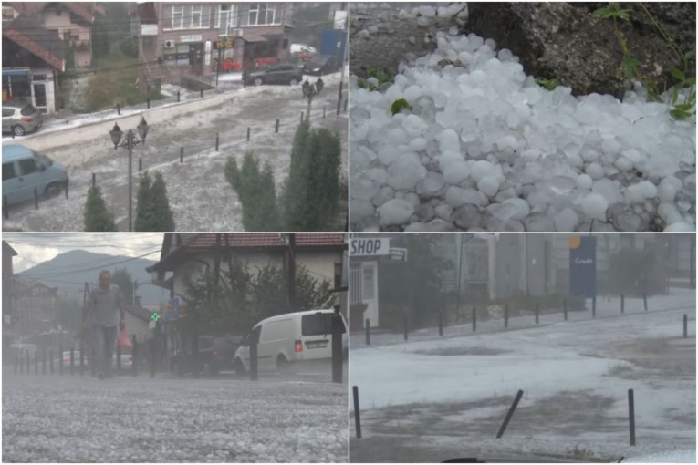 Grad "izudarao" Valjevo i okolinu! Strašni snimci posledica nevremena - jezivo! (VIDEO)