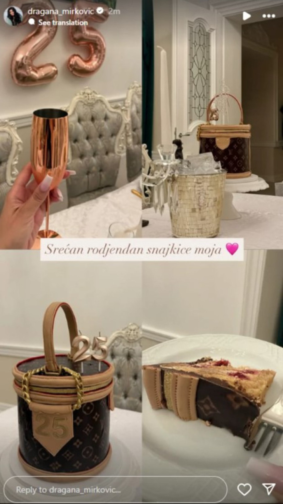 Dragana Mirković obožava snaju! Za rođendan joj poklonila tortu koju morate da vidite, ovo je pravi hit! (FOTO)