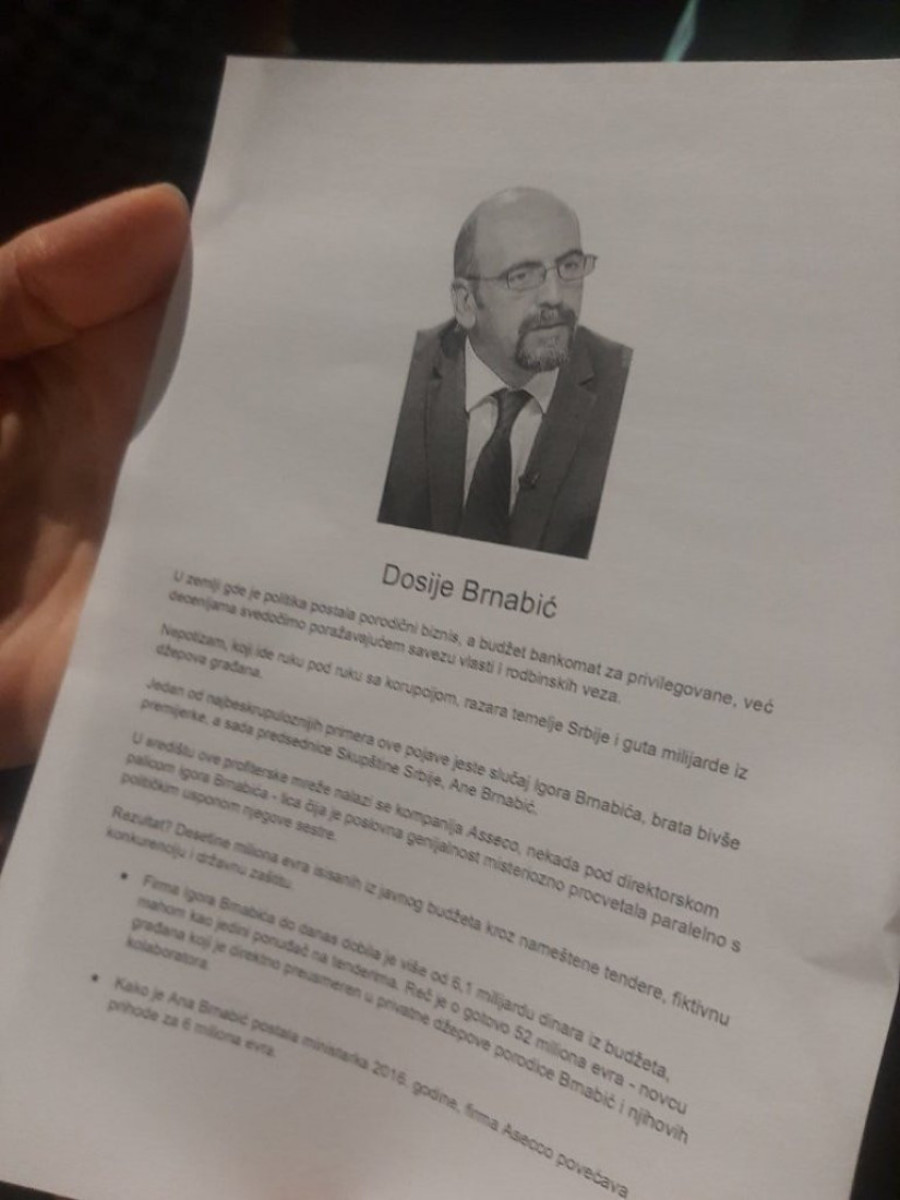 Blokaderi krenuli na kuću brata Ane Brnabić: Predsednica Narodne skupštine se hitno oglasila!