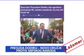 Presuda Dodiku - novo oružje protiv srpskog naroda