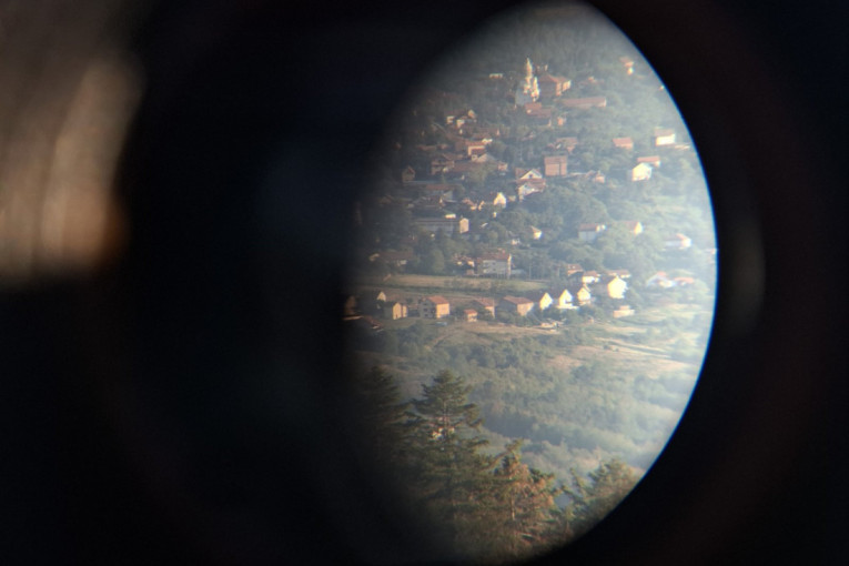 Kiša meteora sa Avale teleskop