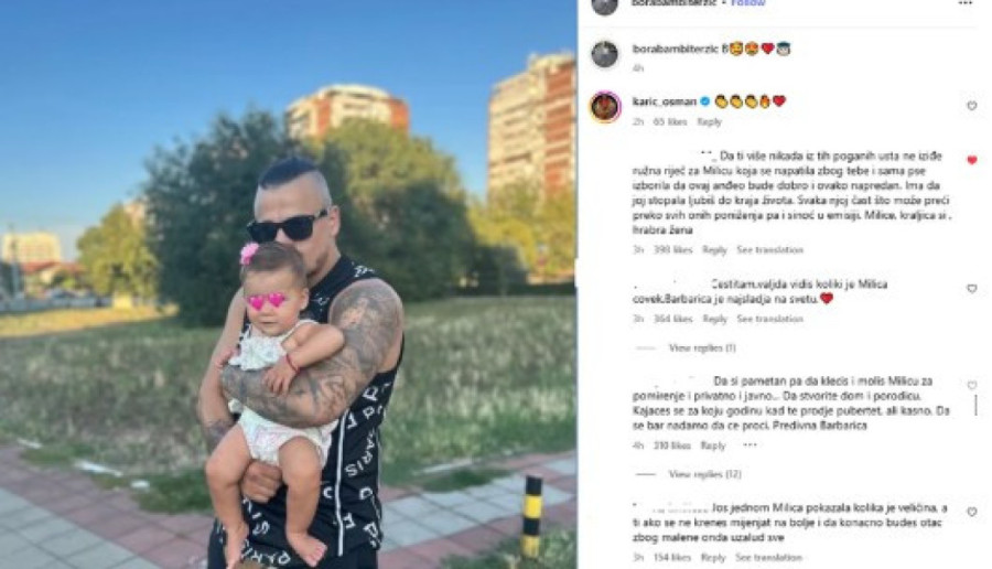 Terzu napali ispod slike sa ćerkom: "Kajaćeš se za koju godinu kad te prođe pubertet"