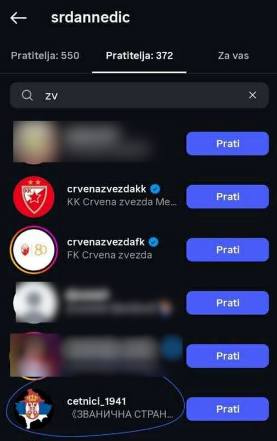 Zbog lajkovanja Zvezde i četničkih profila golman dobio otkaz: Vukovar otpustio 18-godišnjeg Srđana
