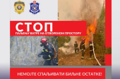Apel građanima opštine Inđija: Požari na otvorenom prostoru!