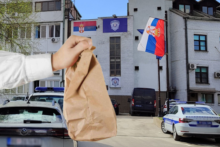 Horor u Beogradu: Ušetao u policijsku stanicu sa ljudskim kostima u kesi