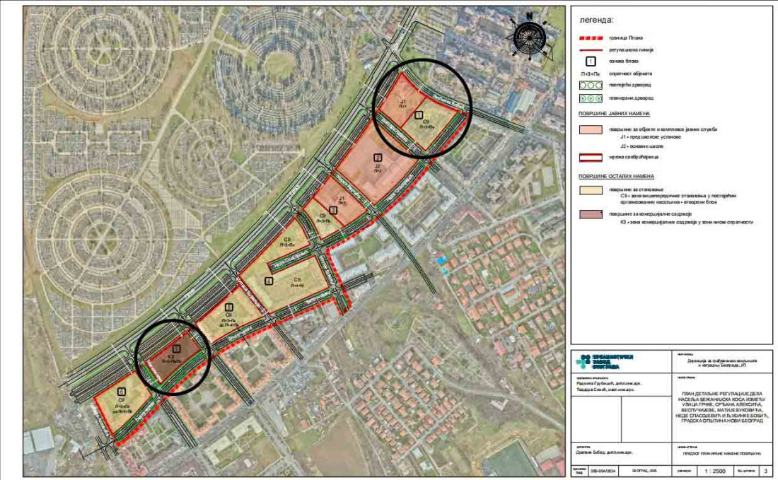 Mapa nove Bežanijske kose: Ovo su projekti, pogledajte šta će se graditi! (FOTO)