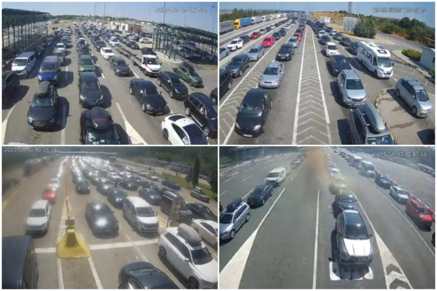 Beograd stao! Od Sajma do Ade trebaće vam 40 minuta - situaciju pratite na 24SEDAM KAMERAMA!