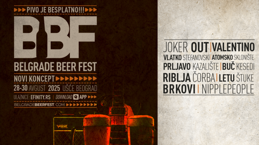 Od revolta do legende: Ex Yu rock scena živi na Belgrade Beer Festu 2025