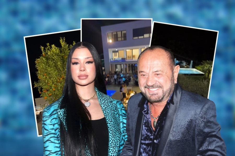 Kitići u novoj vili ugostili ovu pevačicu: Palo ozbiljno baškarenje kraj bazena! (FOTO)