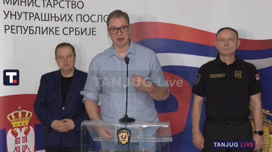 Predsednik Vučić o jezivom nasilju blokadera: Vojsku nismo ni pomišljali da izvodimo na ulice, građanskog rata neće biti