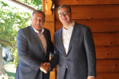 Vučić sa Dodikom o zaštiti nacionalnih interesa i jačanju ekonomskih veza