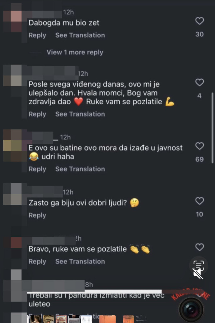 Nasilje blokadera uživo: Sadističko likovanje nad pokušajem ubistva!