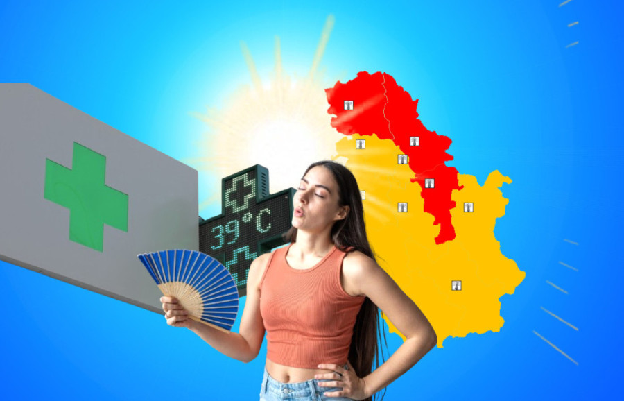 Pakao tek stiže! Srbija se usijava, RHMZ objavio kada kreću temperature do 33 stepena