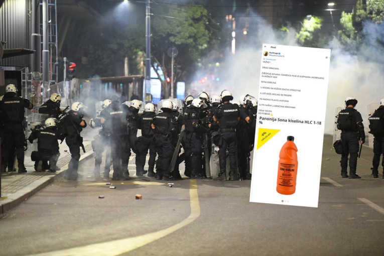 Naređeno hapšenje monstruma koji je pretio da će policiju polivati sonom kiselinom!