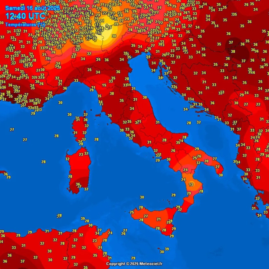 Žestoka vremenska šizofrenija u Srbiji! Dok ovde pljušti i seva, u ovom gradu ljudi hoće da izgore na 40 plus!