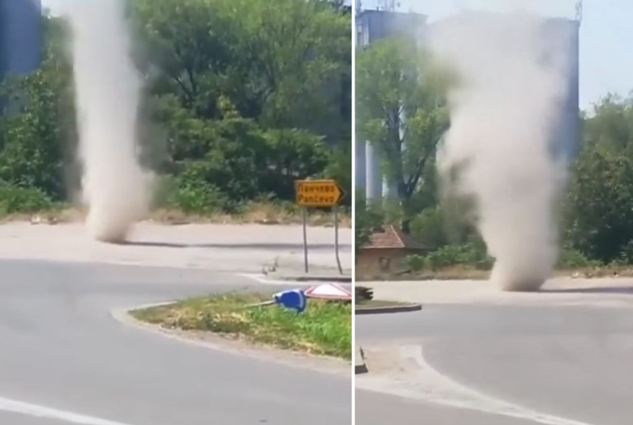 Superćelijske pijavice se nadvile nad plažom! Ovako nešto se na nebu ne viđa često - Crnogorci u panici! (VIDEO)