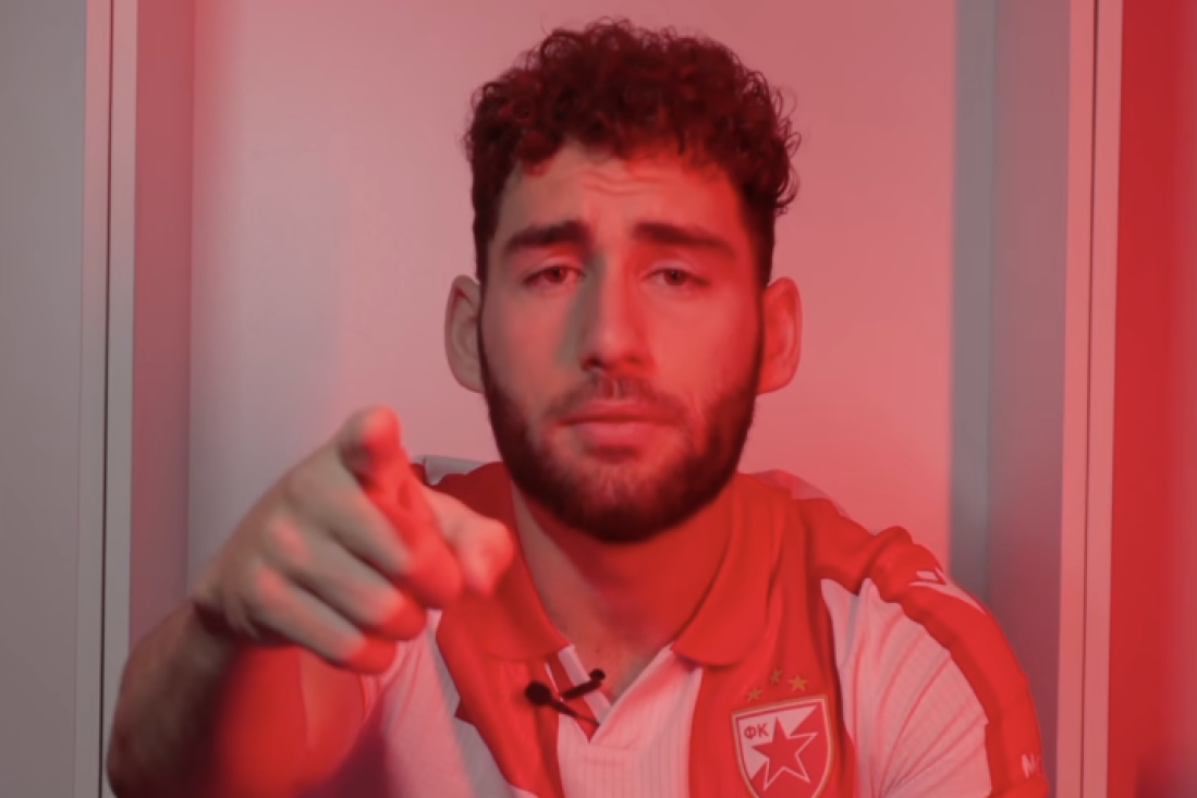 Zvezdin novajlija podiže atmosferu pred Pafos!  Tiknizjan na srpskom poručio: Cigani, potrebni ste mi! (VIDEO)