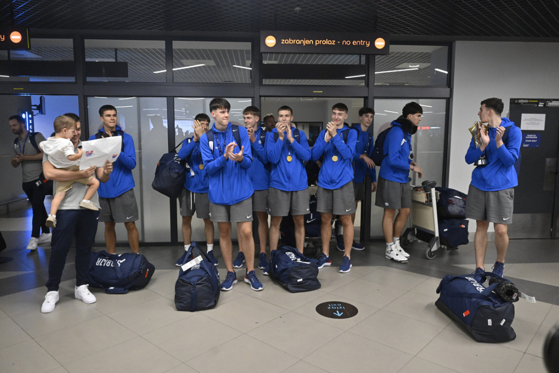 Zlatni Orlići stigli u Beograd: Ova generacija je zalog za budućnost srpske košarke!