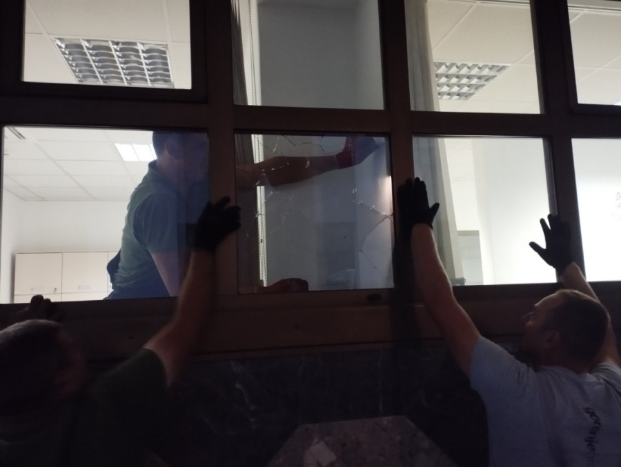 "Niko ne sme biti iznad zakona!": Sanirana oštećenja na zgradi tužilaštva u Valjevu (FOTO)