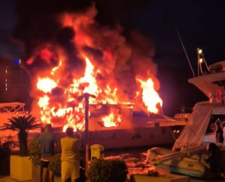 Ovo je biznismen kome je zapaljena jahta u Budvi! Debeo novčanik, a i dosije! (FOTO/VIDEO)