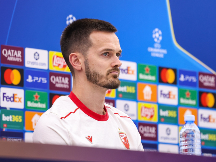 Zvezdin kapiten pred Pafos podsetio na Bode: Znao sam da prolazimo, u očima im je bio strah