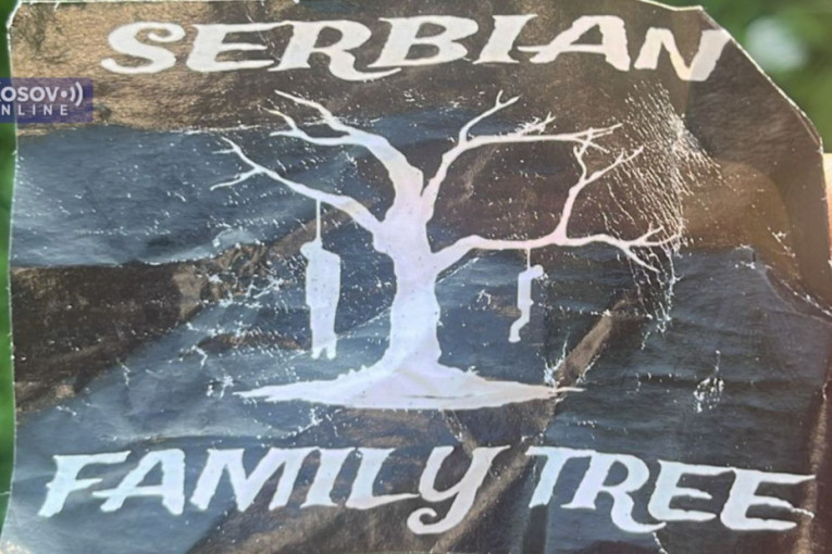 Skandal u Beču: Ustaške nalepnice sa obešenom "srpskom porodicom" osvanule na dečjem igralištu!
