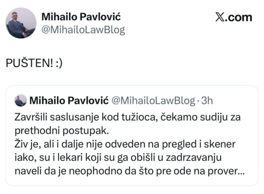 Skandal! Sudija blokader oslobodio jednog od najvećih ekstremista koji je tukao policajce i hteo da ljude pali žive!
