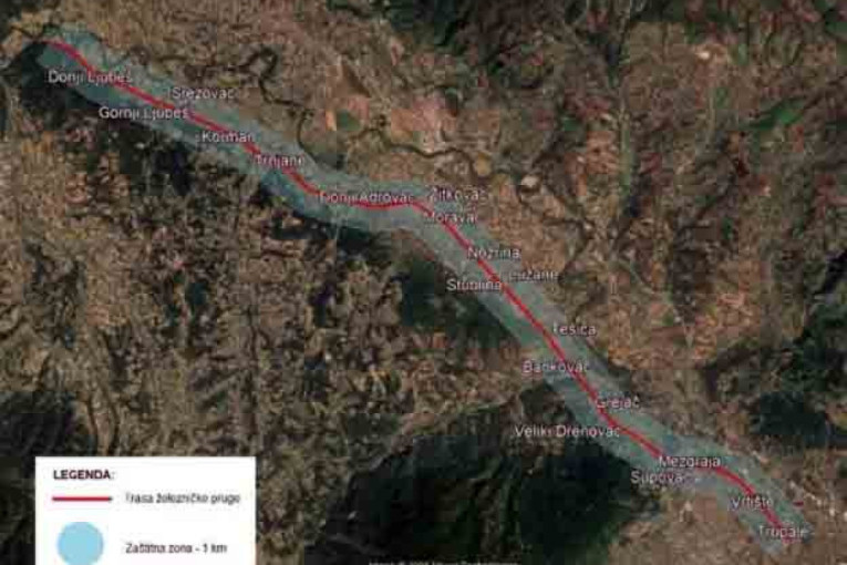 Nova pruga se gradi u Srbiji! Na trasi je tunel, 18 podvožnjaka, 12 nadvožnjaka i jedan most, kolosek za brzine 120 km/h!