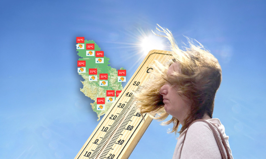 Pakleno leto se nastavlja: Danas u Srbiji i do 38 stepeni!