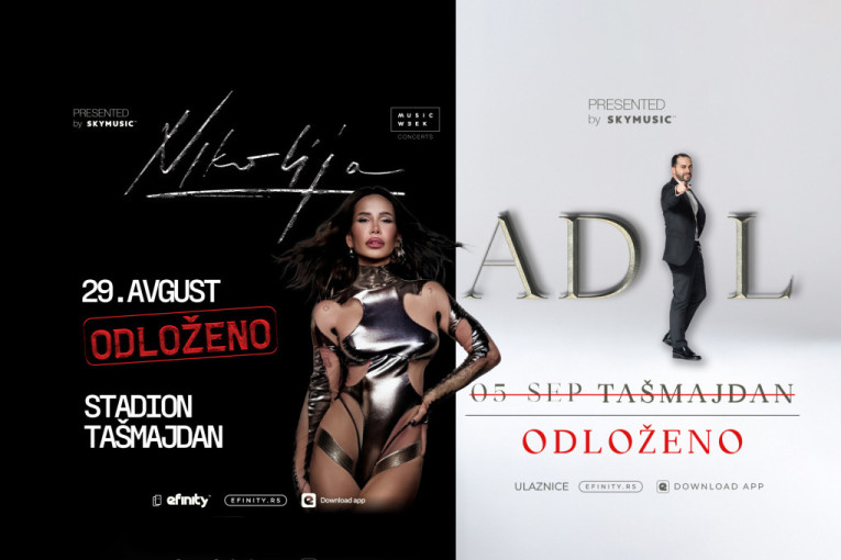 Reč "Skymusic-a", po otkazivanju Nikolijinog koncerta na Tašmajdanu: Ovo je bio razlog!